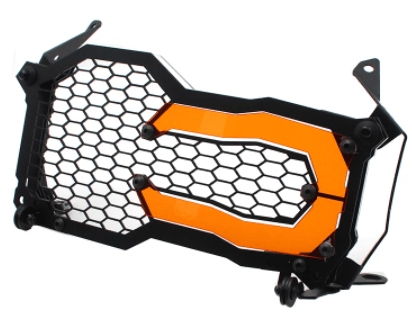 Protetor Farol Evo Reforcado Grade com Acrílico Gs 1200/1250/adv