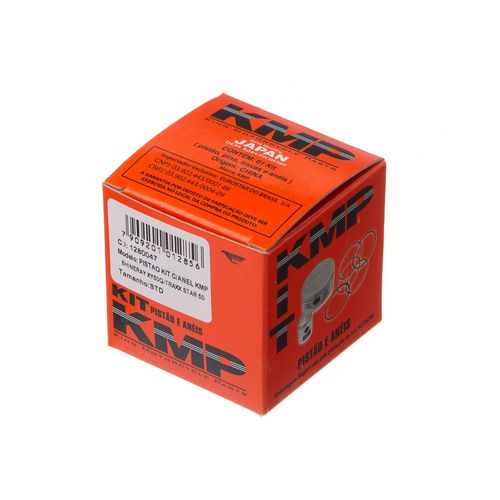 PISTAO KIT C/ANEL KMP SHINERAY XY50Q - TRAXX STAR 50 0.75