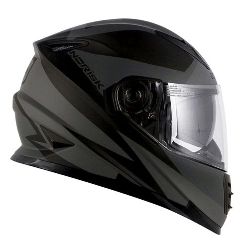capacete NORISK SOUL RIDIC  PRETO FOSCO