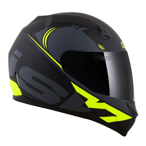 capacete NORISK FF391 STUNT SQUALO AMARELO