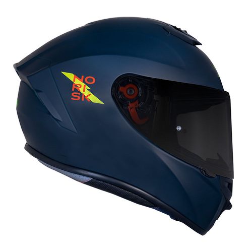 capacete NORISK SUPRA MONOCOLOR AZUL FOSCO