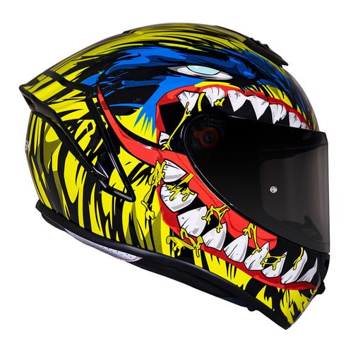 CAPACETE NORISK SUPRA HUNGRY AMARELO