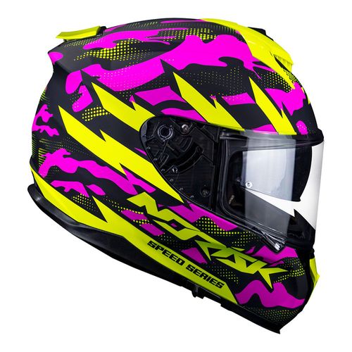 capacete NORISK STRADA COMMANDO ROSA