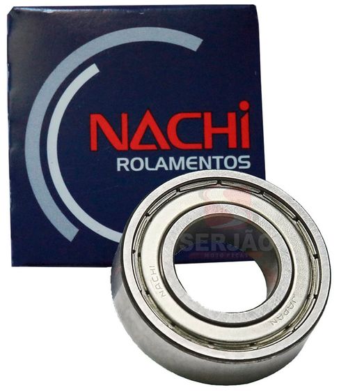 Rolamento Roda dianteira Cbx250 Twister Cb300 Cbr 450 Cb 400 Gs 500 Nachi 6302 Unidade