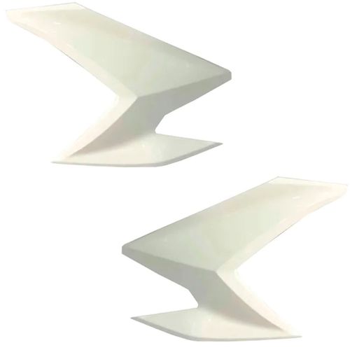 Carenagem Lateral Elite 125 Branca Frontal Original Honda Par