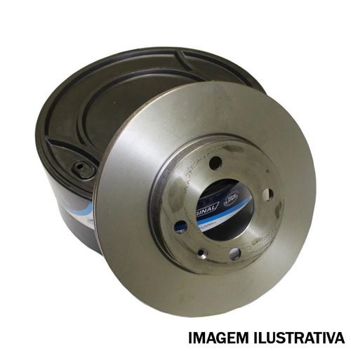 Par Disco Freio Fiat Toro 1.8/2.0/2.4 16V - 53800 - D50E