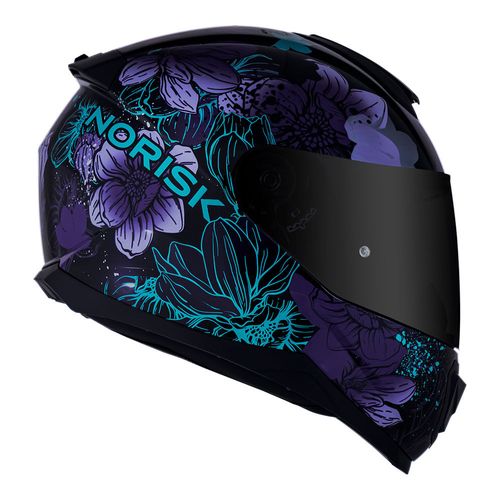 CAPACETE NORISK RAZOR BLOOM ROXO
