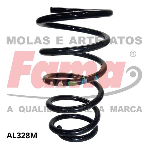 MOLA SUSPENSAO TRASEIRA / PALIO 96-00 / FAMA AL328M