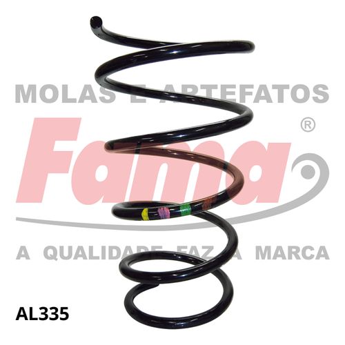 MOLA SUSPENSAO DIANTEIRA / PALIO WEEKEND 97-00 / FAMA AL335
