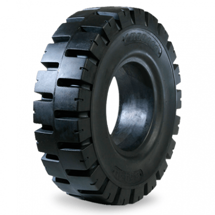 PNEU MACIÇO 8X25-15- RODACO CONFORT PRETO