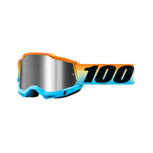 Óculos 100% Accuri 2 Sunset - Azul/Laranja