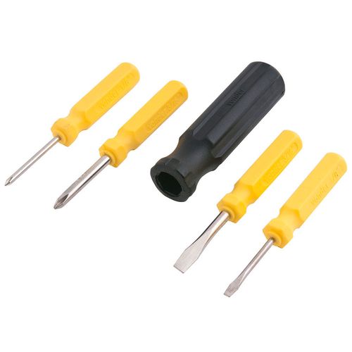 Jogo Mini Chave de Fenda e Philips 5 Peças Vonder