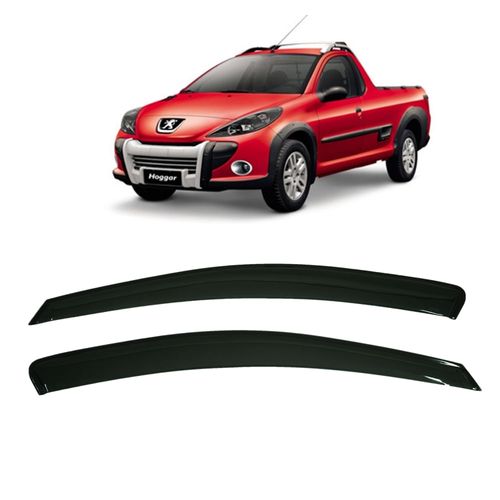 Calha de Chuva 2 Portas Peugeot Hoggar 2010 até 2014