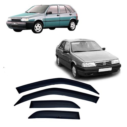 Calha de Chuva 4 Portas - Tipo e Tempra Todos 1992 até 1999