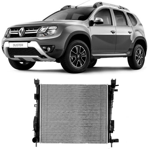 Radiador de Resfriamento<br>Duster, Oroch, Sandero RS<br>2015 até 2017 Câmbio Manual