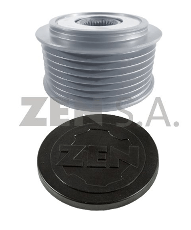 Polia Roda Livre Alternador ZEN 5607 Nissan Frontier Navara Cabstar