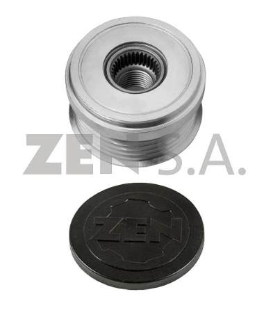 Polia Roda Livre Alternador ZEN 5455 GM Opel Vauxhall S10 Corsa Astra Zafira Vectra