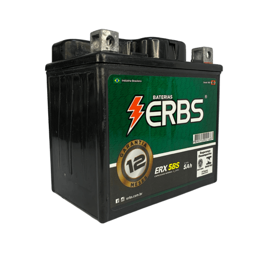 Bateria 5Ah Titan / Fan / Start / Biz 125 / Bros - ERBS