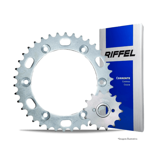 Kit Transmissão Nx 350 Sahara Titanium - Riffel