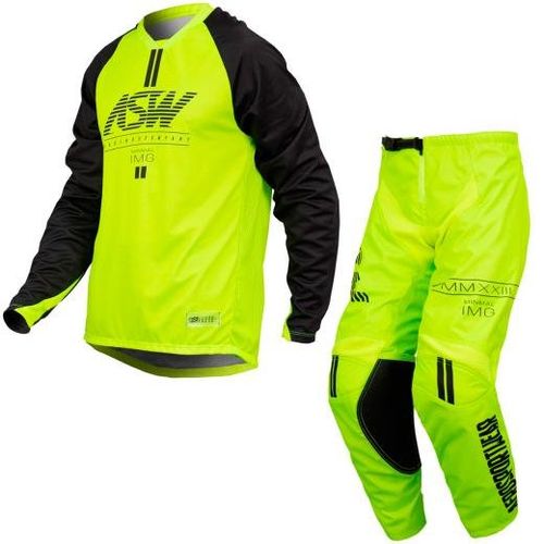 Kit Calça + Camisa ASW Image Minimal 2023 Flúor