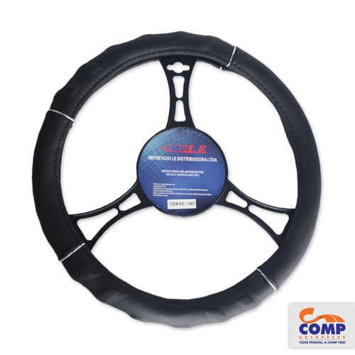 Capa para Volante Courino Elite Ideal Volantes 36cm 38cm Diâmetro Proteção + Beleza RI00089