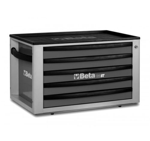 Caixa de Ferramentas Tipo Fabinete com 5 Gavetas - Cinza - C23ST-G - Beta