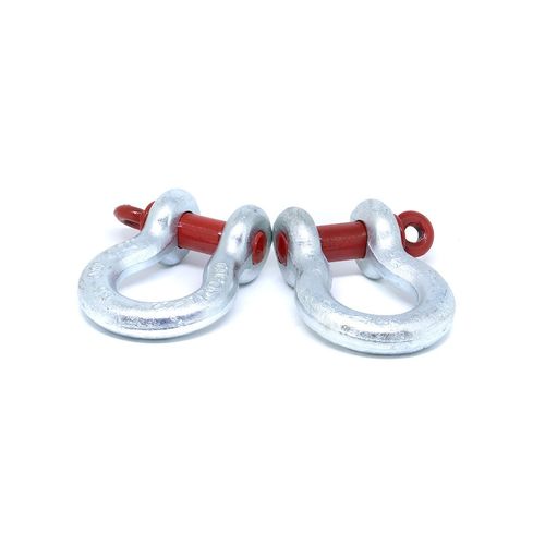 Par de Manilhas Curva Alloy 7/8 Forjada