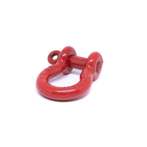 Manilha Curva Alloy 7/8 Forjada - Vermelha