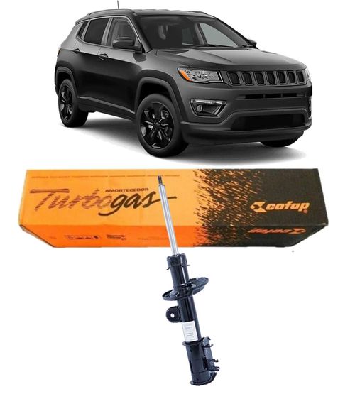 Amortecedor Dianteiro Jeep Compass 2.0 2017 Esquerdo