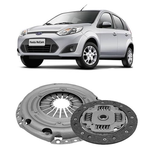 Kit Embreagem Fiesta 1.0 1.3 Endura 1996 A 2013 Sem Atuador