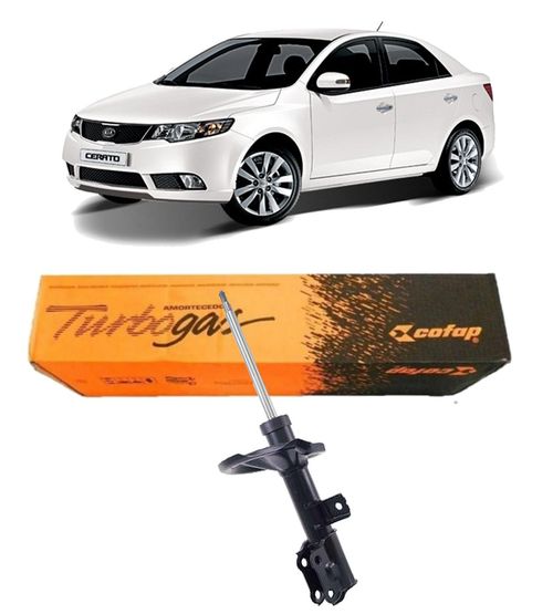 Amortecedor Dianteiro Kia Cerato 2009 A 2013 Esquerdo