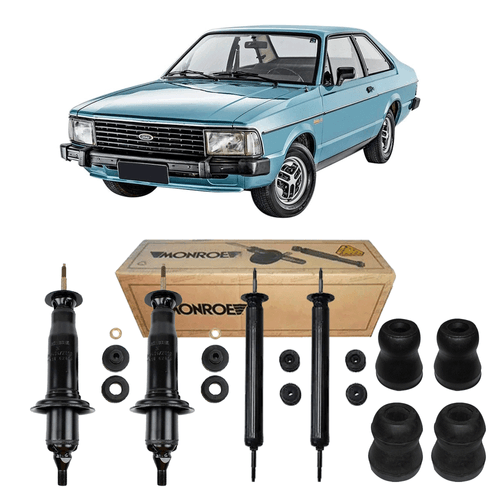 Kit 4 Amortecedores Corcel 2 + Kits