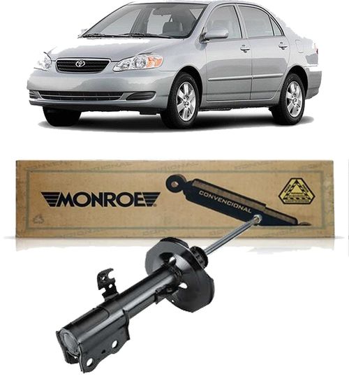 Amortecedor Dianteiro Toyota Corolla 2002 A 2008 Direito