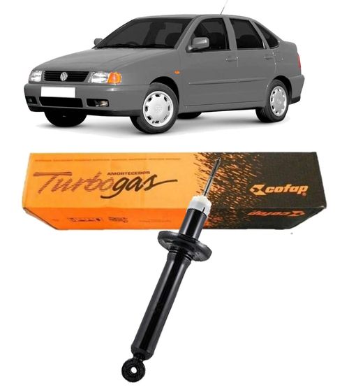 Amortecedor Traseiro Polo Classic 1996 A 1999 Oleo